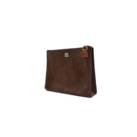 Etro Shopper Leather in Brown