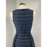Emporio Armani Kleid aus Baumwolle in Blau