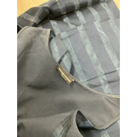 Emporio Armani Vestito in Cotone in Blu