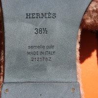 Hermès Oran in Pelliccia in Color carne