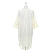 Ella Moss Robe en Coton en Crème