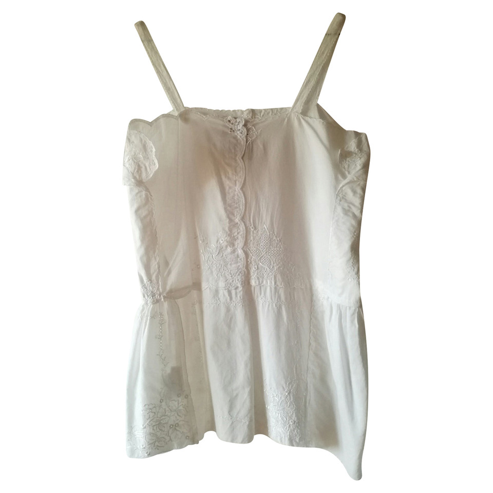 Semi Couture Cinghie superiori in bianco