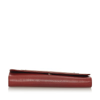 Chloé Täschchen/Portemonnaie aus Leder in Rot
