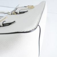 Michael Kors Handtasche aus Leder in Weiß