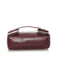 Cartier Handtasche aus Leder in Bordeaux