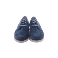 Cole Haan Veterschoenen Leer in Blauw