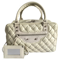 Balenciaga Handbag Leather in White