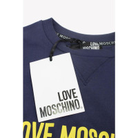 Moschino Love Breiwerk Katoen in Blauw