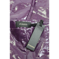 Pinko Trousers Cotton in Violet