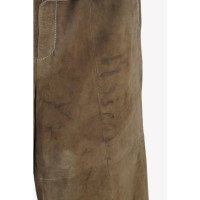 Gestuz Trousers Leather in Brown