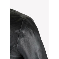 Oakwood Jacke/Mantel aus Leder in Schwarz