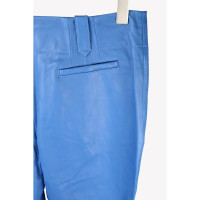 Alberta Ferretti Paio di Pantaloni in Pelle in Blu