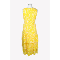 Ralph Lauren Kleid aus Wildleder in Gelb