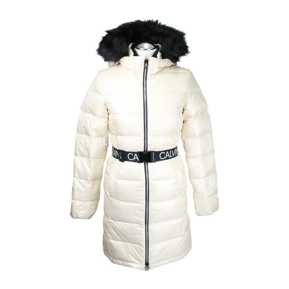 Calvin Klein Giacca/Cappotto in Crema