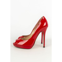 Jimmy Choo Pumps/Peeptoes Patent leather in Red