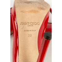 Jimmy Choo Pumps/Peeptoes Patent leather in Red