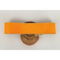 Paco Rabanne Gürtel aus Leder in Orange