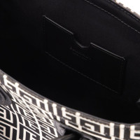 Balmain Borsa a tracolla in Tela in Nero