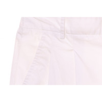 Attic And Barn Paire de Pantalon en Coton en Blanc
