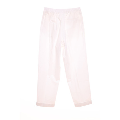 Attic And Barn Paire de Pantalon en Coton en Blanc