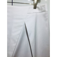 René Lezard Skirt Cotton in White