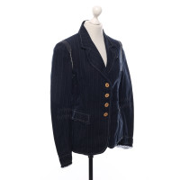 Marithé Et Francois Girbaud Blazer en Coton en Bleu