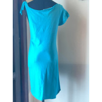 Jc De Castelbajac Dress Viscose in Turquoise