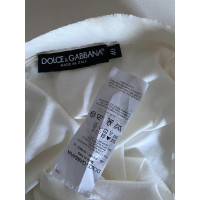 Dolce & Gabbana Kleid aus Baumwolle in Weiß
