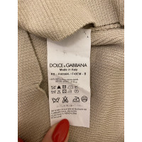 Dolce & Gabbana Oberteil aus Seide in Beige