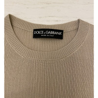 Dolce & Gabbana Top Silk in Beige