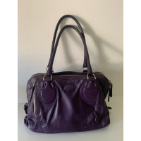 Tod's Handbag Leather in Violet