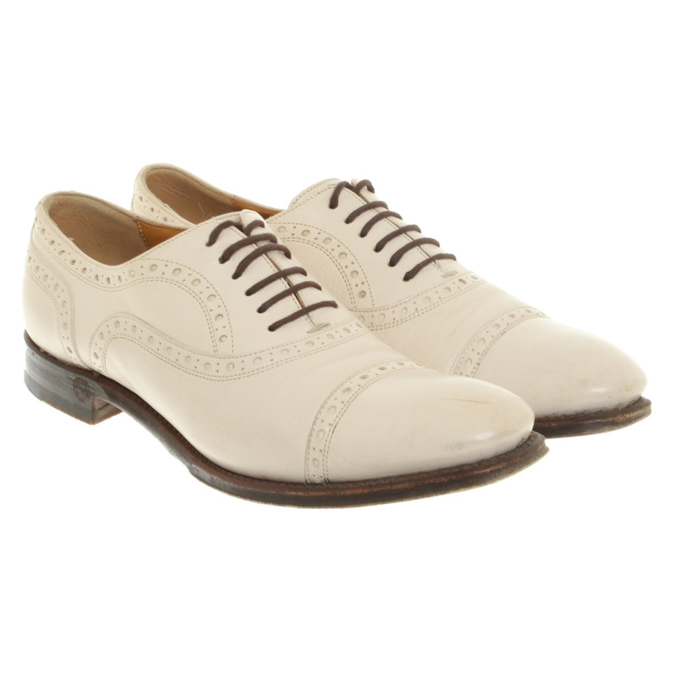 Gucci Lace-up shoes in cream