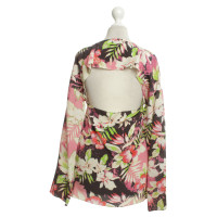 Vanessa Bruno Silk blouse with floral motif