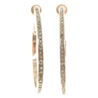 Christian Dior Gold colored hoops