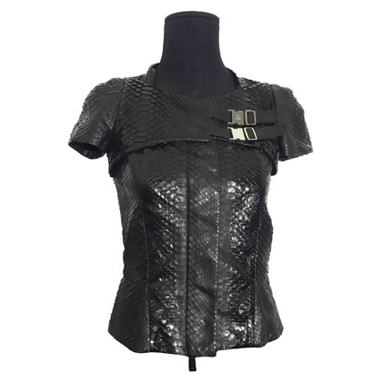 Gucci Top Leather in Black