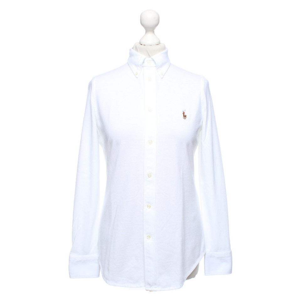 Ralph Lauren Top en Coton en Blanc