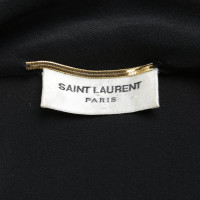 Saint Laurent Top Silk in Black