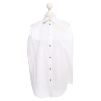 Acne Mouwloze blouse in het wit