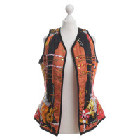 Hermès Silk vest with pattern