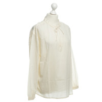 Stefanel Cotton blouse in cream