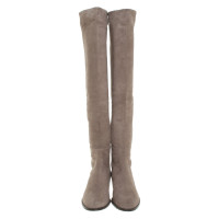 Stuart Weitzman Overknees in taupe