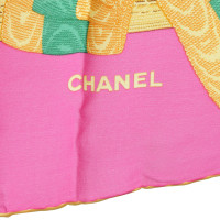 Chanel Seidentuch mit Muster