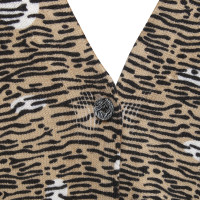 Kenzo Cardigan mit Leopardenmuster