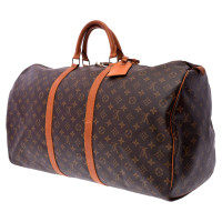 Louis Vuitton Keepall 60 Canvas in Brown