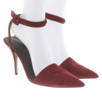 Alexander Wang Pumps/Peeptoes Suede in Bordeaux