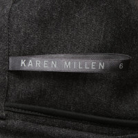 Karen Millen Robe en Coton en Gris