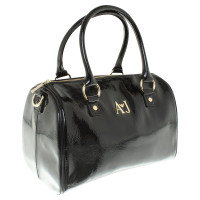 Armani Jeans Handbag made of patent leather