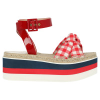 Gucci Wedges in Rot