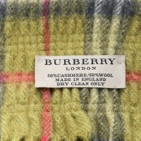 Burberry Echarpe en cachemire / laine