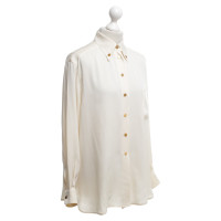 Hermès Silk blouse in cream